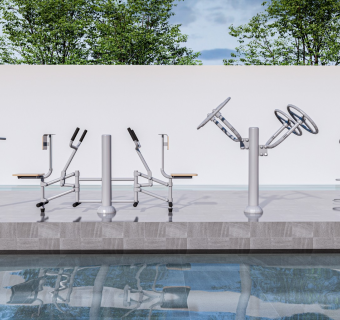  现代健身器材 健身器材组合 健身设施 运动器械 户外健身器材